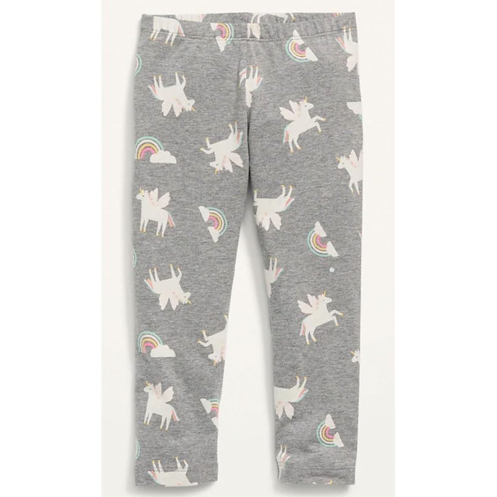OLD Navy Grey Unicorn Baby Full Length Leggings. NWT.  12M-18M or 18-24M. Cotton